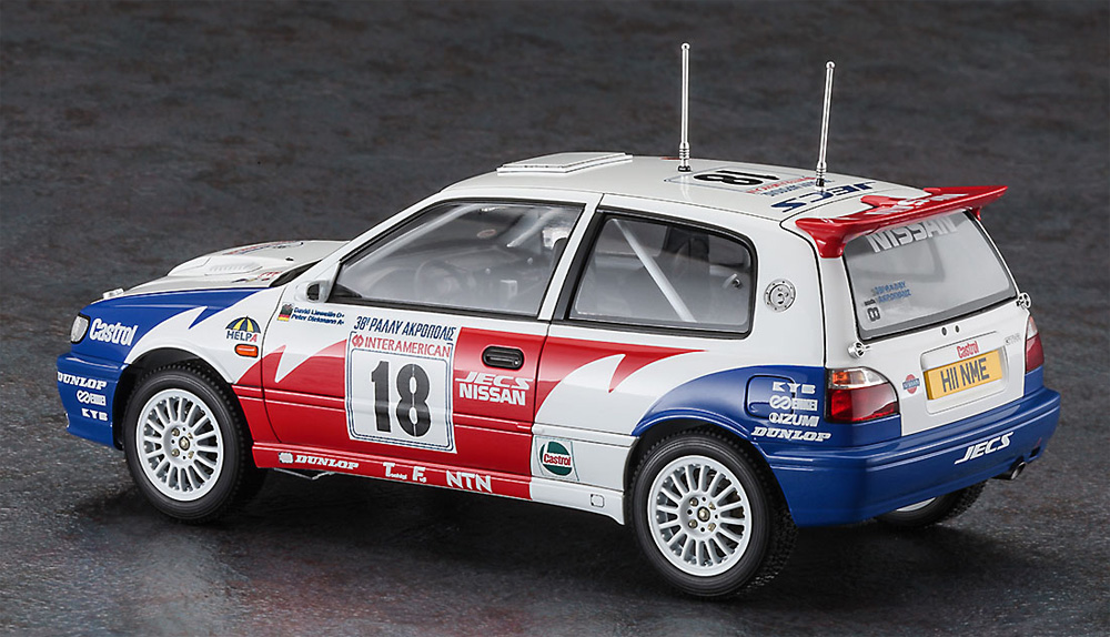 ニッサン パルサー (RNN14) GTI-R 1991 アクロポリスラリー プラモデル (ハセガワ 1/24 自動車 HCシリーズ No.HC-053) 商品画像_4