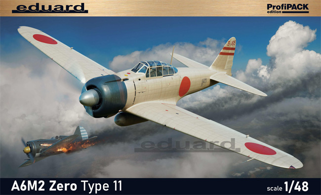 A6M2 零戦11型 プロフィパック プラモデル (エデュアルド 1/48 プロフィパック No.82211) 商品画像