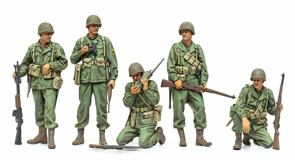 アメリカ歩兵偵察セット プラモデル (タミヤ 1/35 ミリタリーミニチュアシリーズ No.379) 商品画像_1