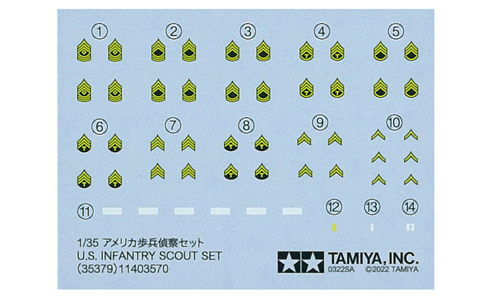 アメリカ歩兵偵察セット プラモデル (タミヤ 1/35 ミリタリーミニチュアシリーズ No.379) 商品画像_4