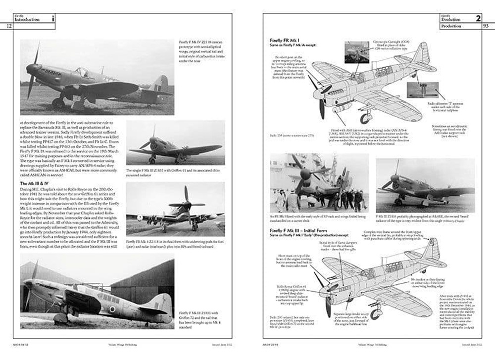 フェアリー ファイアフライ ディテールガイド 本 (Valiantwings Airframe Album No.018) 商品画像_1
