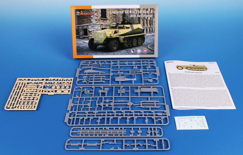 Sd.Kfz.250 Ausf.A 鹵獲車両 プラモデル (スペシャルホビー 1/72 special ARMOUR （スペシャル アーマー） No.SA72027) 商品画像_1