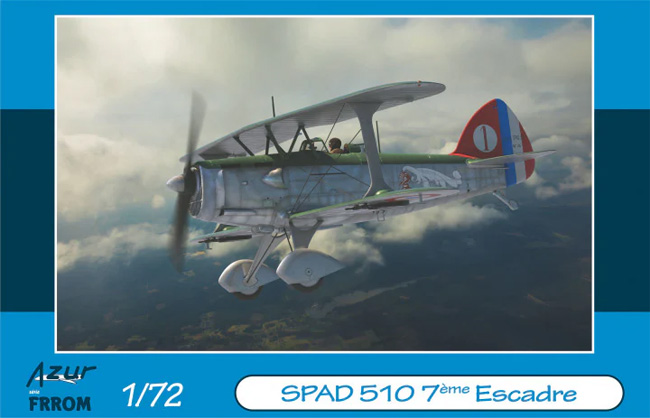SPAD 510 第７戦闘飛行団 プラモデル (アズール 1/72 航空機モデル No.FR0049) 商品画像