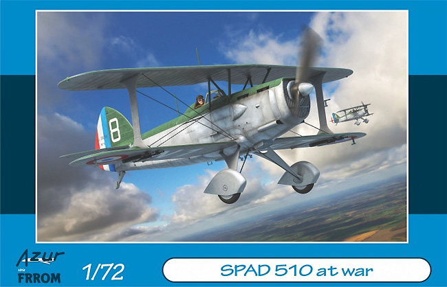 SPAD 510 アットウォー プラモデル (アズール 1/72 航空機モデル No.FR0050) 商品画像