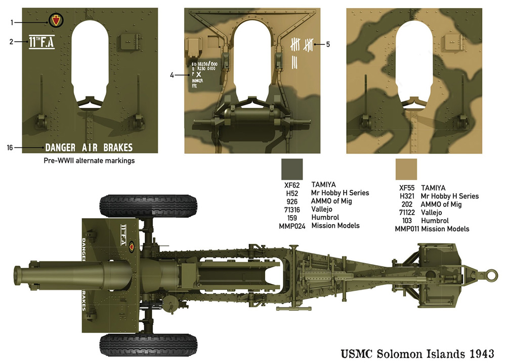 アメリカ軍 155mm榴弾砲 M1918 プラモデル (ダス ヴェルク 1/35 ミリタリー No.DW35023) 商品画像_2