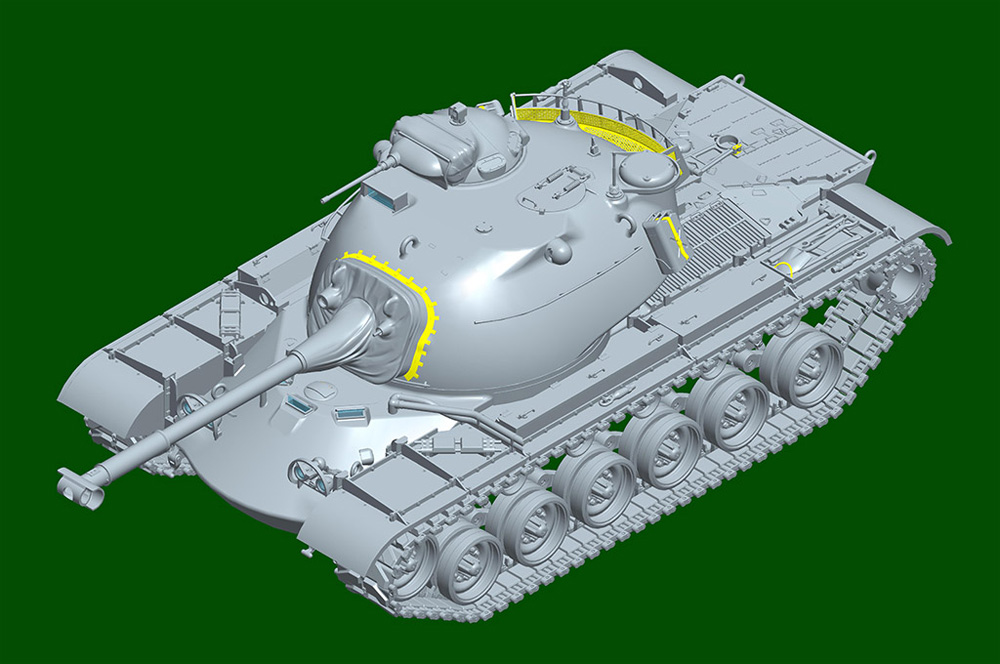 M48A1 主力戦車 プラモデル (I Love Kit ミリタリー No.63531) 商品画像_4