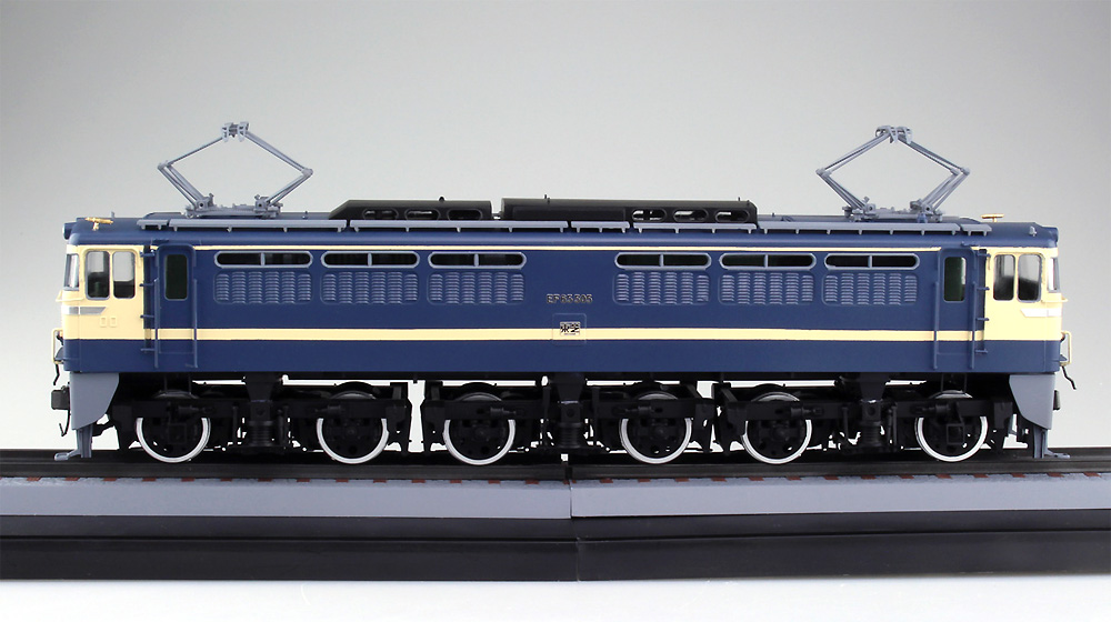 EF65/60 アルミ車輪付き プラモデル (アオシマ 1/50　電気機関車シリーズ No.001) 商品画像_3