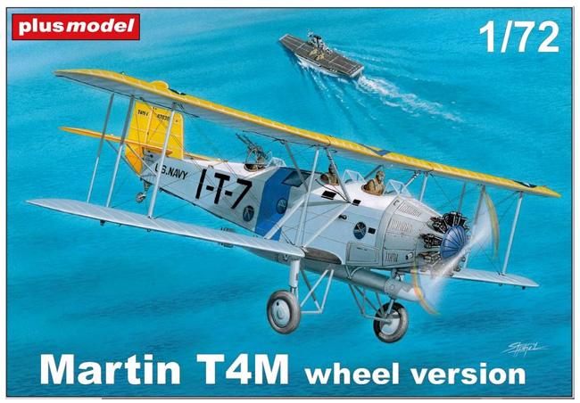 マーティン T4M 雷撃機 車輪バージョン プラモデル (プラスモデル 1/72 Aero Line No.AL7038) 商品画像