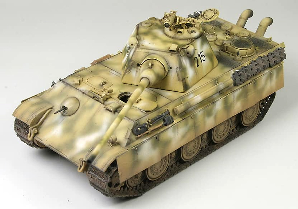 ドイツ 5号戦車 パンターF型 75mm Kw.K. L/70砲 プラモデル (ヴェスピッドモデル 1/72 ミリタリー No.VS720011) 商品画像_1