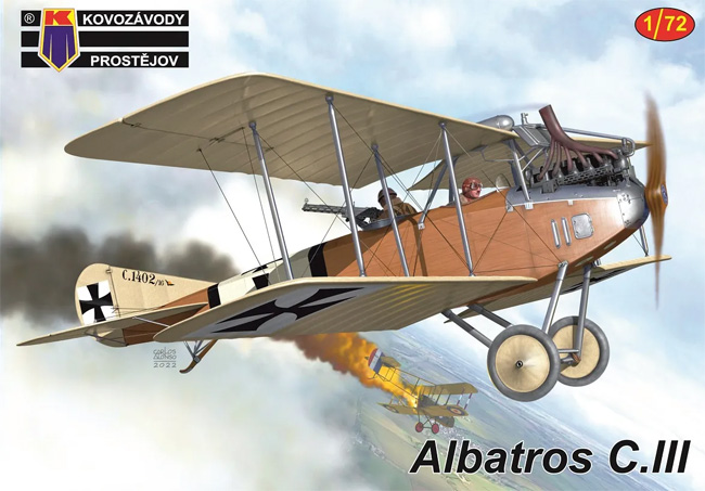 アルバトロス C.3 プラモデル (KPモデル 1/72 エアクラフト プラモデル No.KPM0344) 商品画像