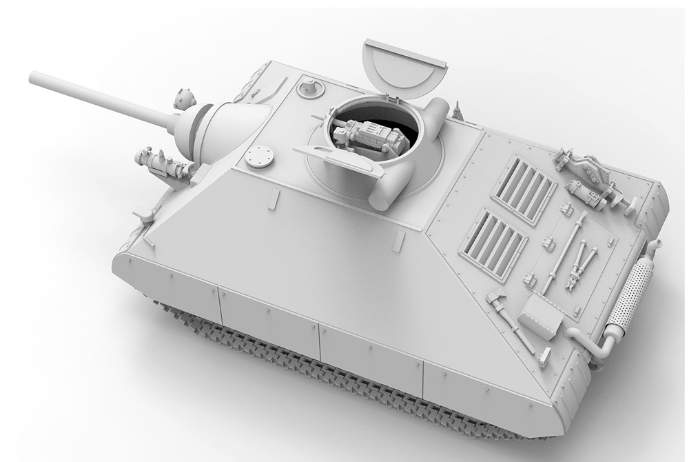 ドイツ軍 重小型戦車 2in1 プラモデル (ダス ヴェルク 1/35 ミリタリー No.DW35019) 商品画像_4