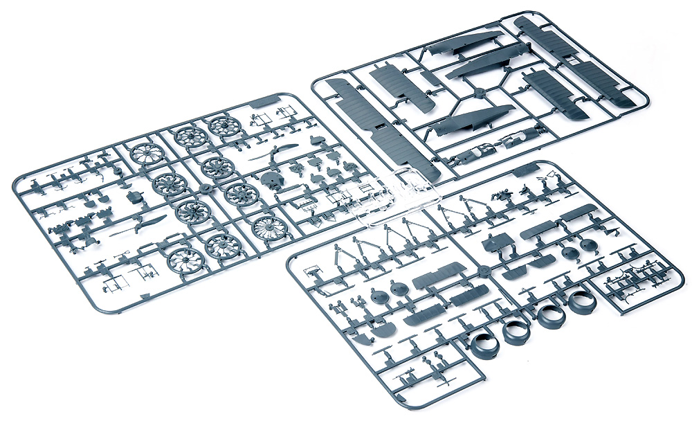 ソッピース F.1 キャメル ベントレーエンジン プラモデル (エデュアルド 1/48 ウィークエンド エディション No.8485) 商品画像_2