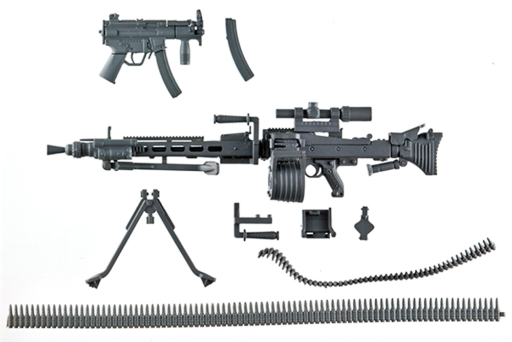 マシンガンセット A プラモデル (トミーテック ジオコム ウェポンズ No.DCML002) 商品画像_2