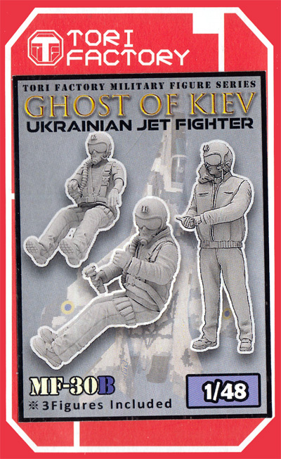 1/48 現用 ウクライナ ゴーストオブキーフ キーフの幽霊 レジン (トリファクトリー MILITARY FIGURE SERIES No.MF-030B) 商品画像