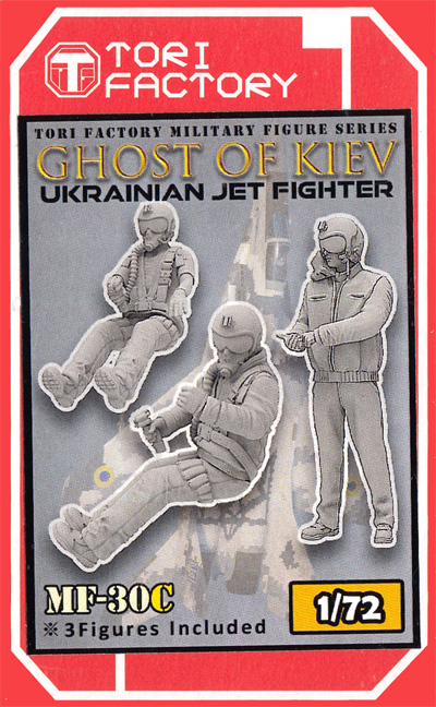 1/72 現用 ウクライナ ゴーストオブキーフ キーフの幽霊 レジン (トリファクトリー MILITARY FIGURE SERIES No.MF-030C) 商品画像