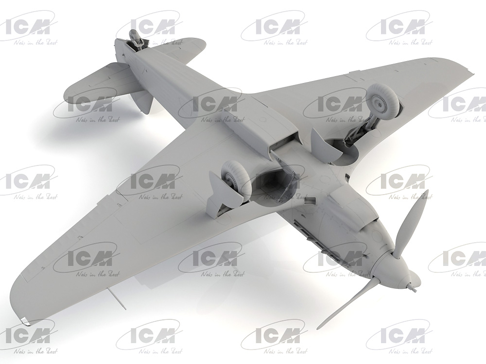 ソビエト Yak-9T WW2 ソビエト戦闘機 プラモデル (ICM 1/32 エアクラフト No.32090) 商品画像_3