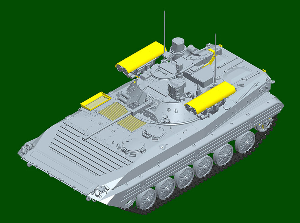 ロシア連邦軍 BMP-2M ベレゾク砲塔 プラモデル (トランペッター 1/35 AFVシリーズ No.09558) 商品画像_3