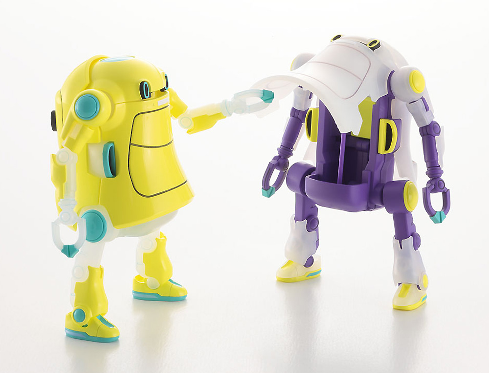 メカトロウィーゴ No.19 ごーすと しーするー & ぽんちょ プラモデル (ハセガワ メカトロウィーゴ - クリエイターワークスシリーズ No.64797) 商品画像_3
