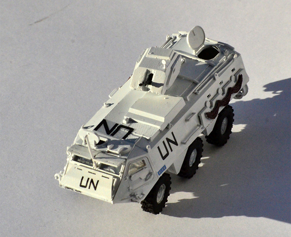 フィンランド Sisu xa-180 装甲車 PM127YK パトリア砲塔搭載 UN仕様 プラモデル (MONO 1/72 ミリタリー No.FIP-006) 商品画像_3