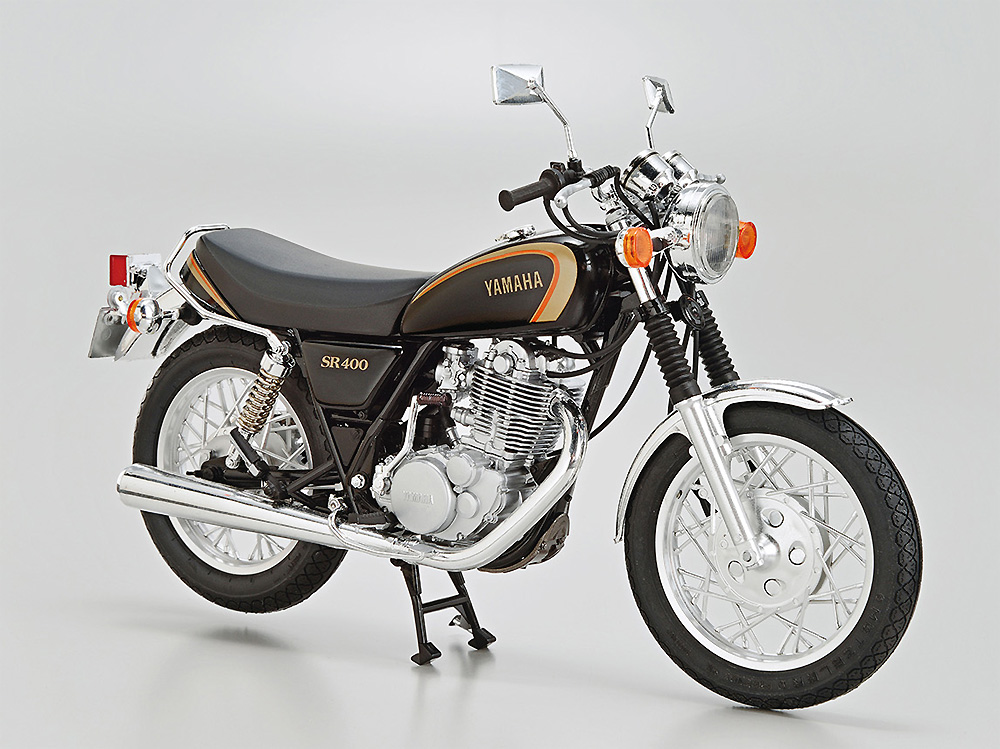 ヤマハ 1JR SR400 '98 プラモデル (アオシマ ザ バイク No.014) 商品画像_2