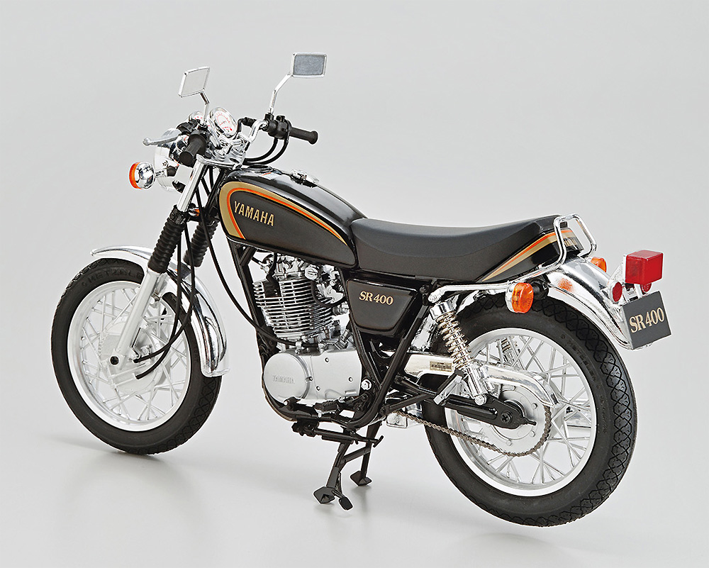 ヤマハ 1JR SR400 '98 プラモデル (アオシマ ザ バイク No.014) 商品画像_3