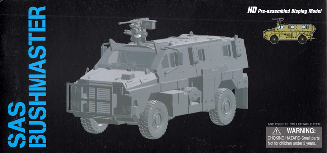 SAS ブッシュマスター装輪装甲車 完成品 (ドラゴン 1/72 NEO DRAGON ARMOR (ネオ ドラゴンアーマー) No.63032) 商品画像