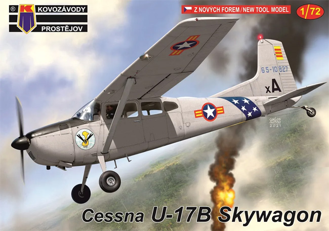 セスナ U-17B スカイワゴン プラモデル (KPモデル 1/72 エアクラフト プラモデル No.KPM0235) 商品画像