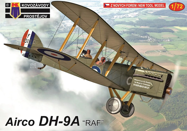 エアコー DH-9A イギリス空軍 プラモデル (KPモデル 1/72 エアクラフト プラモデル No.KPM0311) 商品画像