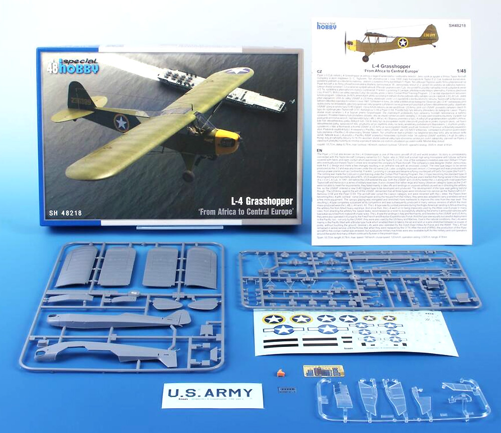 L-4 グラスホッパー 北アフリカ・ヨーロッパ戦線 プラモデル (スペシャルホビー 1/48 エアクラフト プラモデル No.SH48218) 商品画像_1