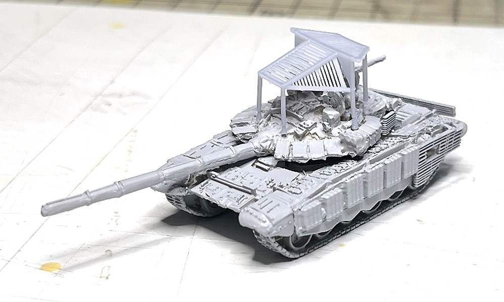 T-72B3M レジン (マツオカステン 1/144 オリジナルレジンキャストキット （AFV） No.MTUAFV-121) 商品画像_2