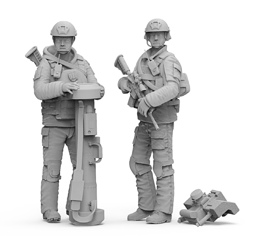 1/35 日本人義勇兵 1 レジン (トリファクトリー MILITARY FIGURE SERIES No.MF-031A) 商品画像_3