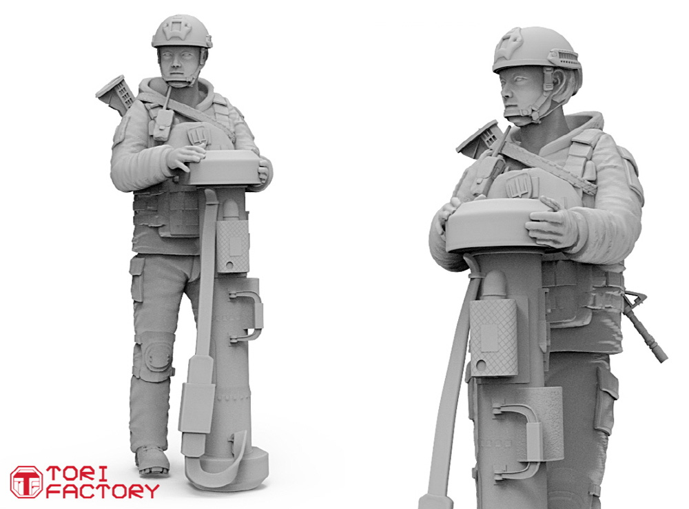 1/35 日本人義勇兵 2 レジン (トリファクトリー MILITARY FIGURE SERIES No.MF-032A) 商品画像_1