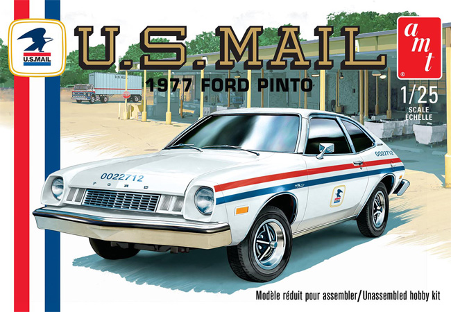 U.S.MAIL 1977 フォード ピント プラモデル (amt 1/25 カーモデル No.AMT1350M/12) 商品画像