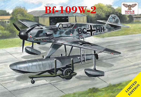 メッサーシュミット Bf109W-2 水上戦闘機 プラモデル (ソヴァ M 1/72 エアクラフト No.SVM72039) 商品画像