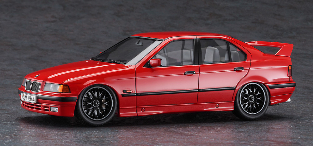 BMW 320i w/トランクスポイラー プラモデル (ハセガワ 1/24 自動車 限定生産 No.20592) 商品画像_2