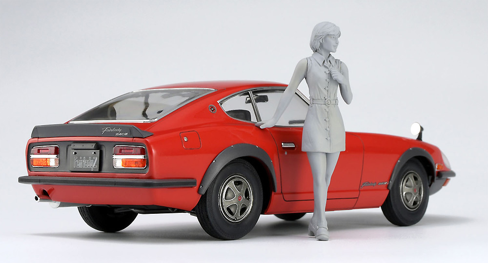 ニッサン フェアレディ 240ZG w/70's ガールズフィギュア プラモデル (ハセガワ 1/24 自動車 限定生産 No.SP539) 商品画像_1