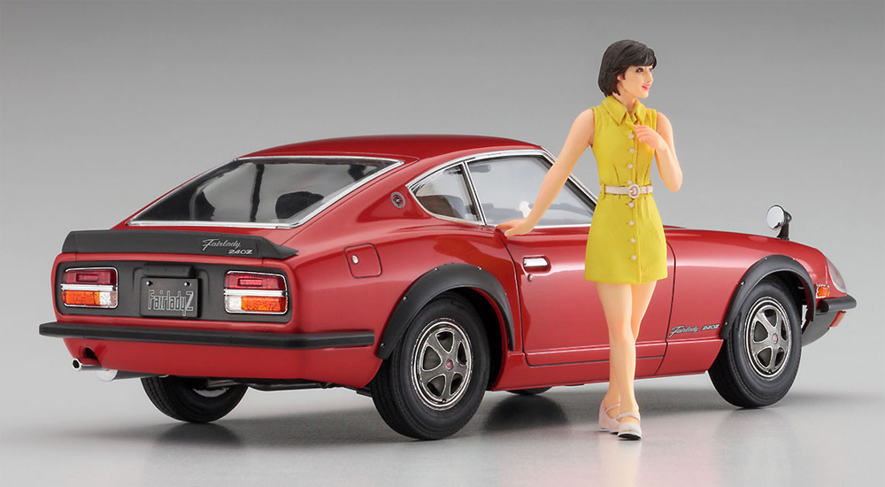 ニッサン フェアレディ 240ZG w/70's ガールズフィギュア プラモデル (ハセガワ 1/24 自動車 限定生産 No.SP539) 商品画像_2