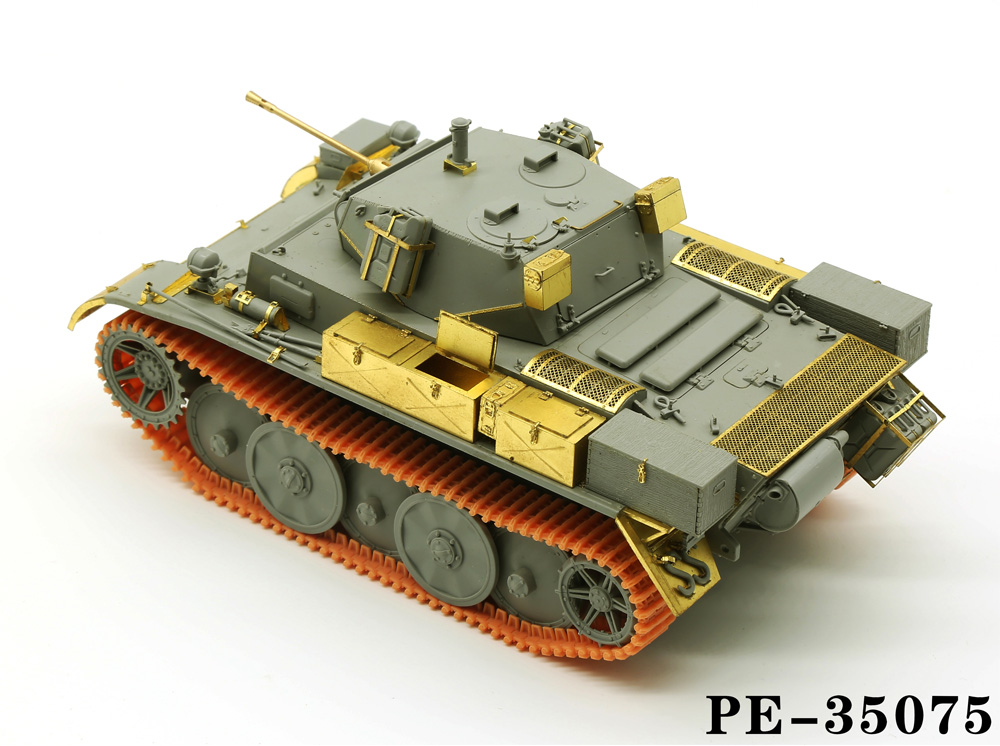 ドイツ 2号戦車L型 ルクス 後期型用 グレードアップセット (ボーダーモデル BT018用) エッチング (YAN MODEL 1/35 ディテールアップパーツ No.PE-35075S) 商品画像_3