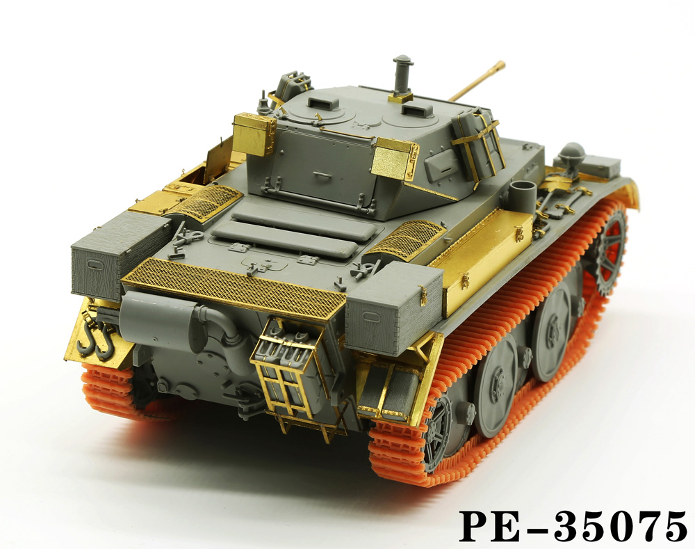 ドイツ 2号戦車L型 ルクス 後期型用 グレードアップセット (ボーダーモデル BT018用) エッチング (YAN MODEL 1/35 ディテールアップパーツ No.PE-35075S) 商品画像_4