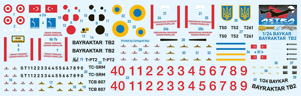 バイラクタル TB2 無人戦闘航空機 ウクライナ/トルコ リミテッドエディション プラモデル (DACO SKYLINE MODELS No.
ASD2411) 商品画像_1