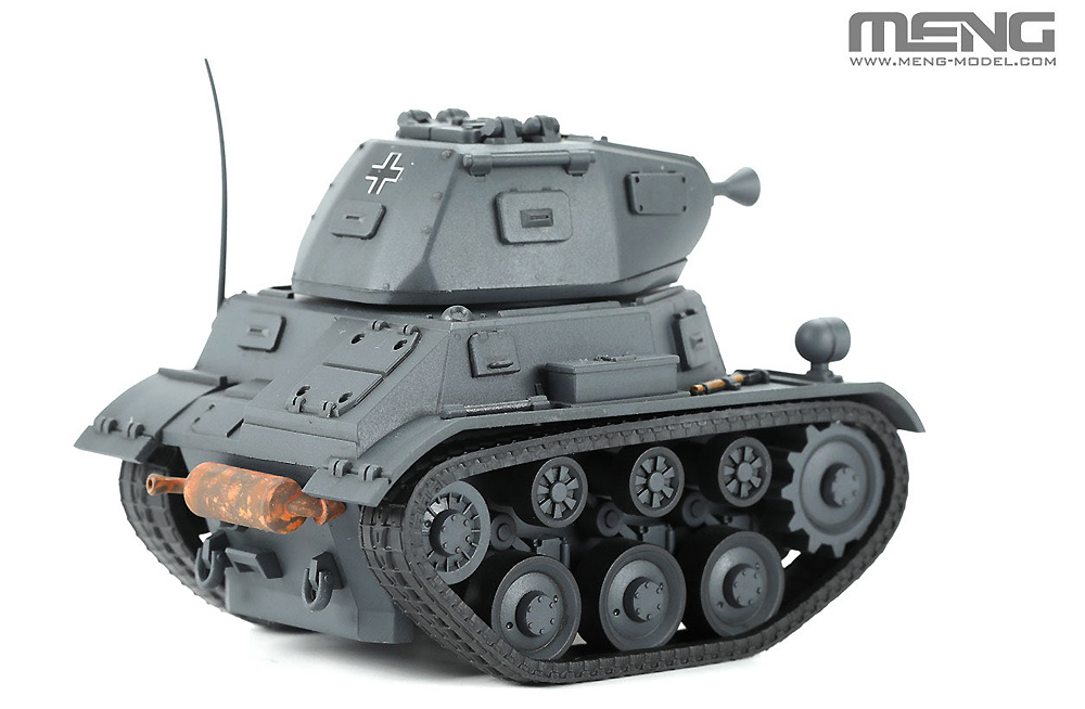 ドイツ 2号軽戦車 プラモデル (MENG-MODEL WORLD WAR TOONS No.MWWT019) 商品画像_3