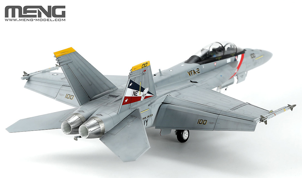 ボーイング F/A-18F スーパーホーネット VFA-2 バウンティハンターズ プラモデル (MENG-MODEL ロンギセプス シリーズ No.LS-016) 商品画像_2