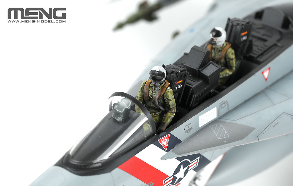 ボーイング F/A-18F スーパーホーネット VFA-2 バウンティハンターズ プラモデル (MENG-MODEL ロンギセプス シリーズ No.LS-016) 商品画像_3