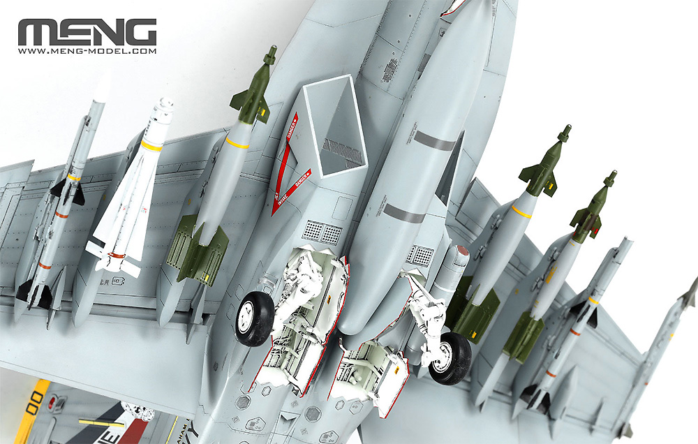 ボーイング F/A-18F スーパーホーネット VFA-2 バウンティハンターズ プラモデル (MENG-MODEL ロンギセプス シリーズ No.LS-016) 商品画像_4