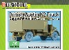 イギリス陸軍 オースチン K2 トラック用 自重変形タイヤセット-2 (エアフィックス用)