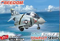 フリーダムモデル コンパクトシリーズ F-4J ファントム 2 アメリカ海軍 VF-84 ジョリーロジャーズ