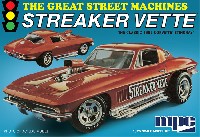 MPC 1/25 カーモデル 1967 シェビー コルベット スティングレイ Streaker Vette