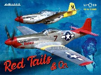 エデュアルド 1/48 リミテッドエディション レッドテールズ P-51D デュアルコンボ