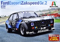 イタレリ 1/24 カーモデル フォード・エスコート ザクスピード Gr.2 日本語説明書付属