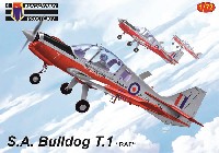 KPモデル 1/72 エアクラフト プラモデル S.A.ブルドッグ T.1 イギリス空軍